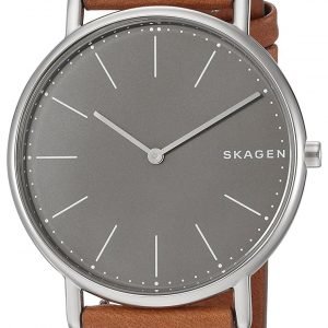 Skagen Signatur Skw6429 Kello Harmaa / Nahka