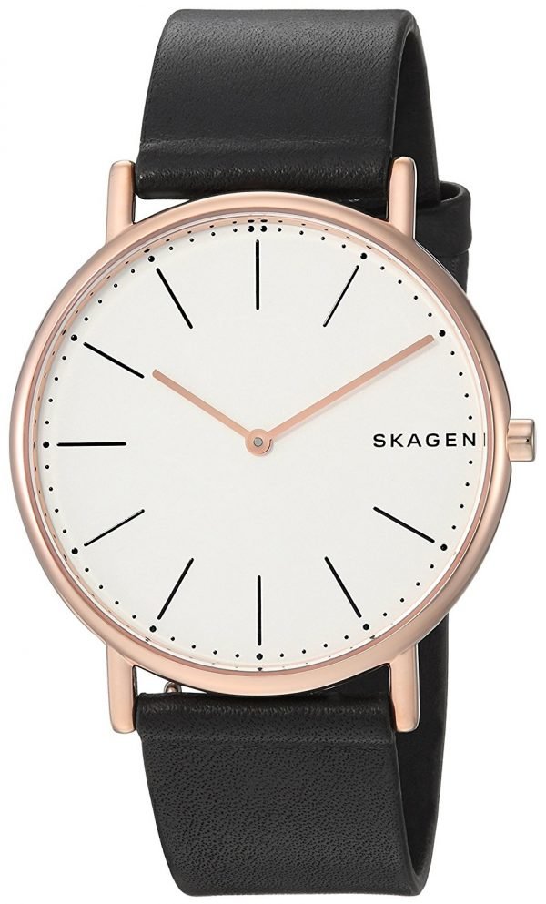 Skagen Signatur Skw6430 Kello Valkoinen / Nahka