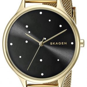 Skagen Skw2385 Kello Musta / Kullansävytetty Teräs