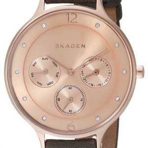 Skagen Skw2392 Kello Punakultaa / Nahka