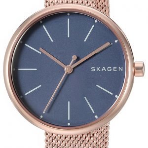 Skagen Skw2593 Kello Sininen / Punakultasävyinen