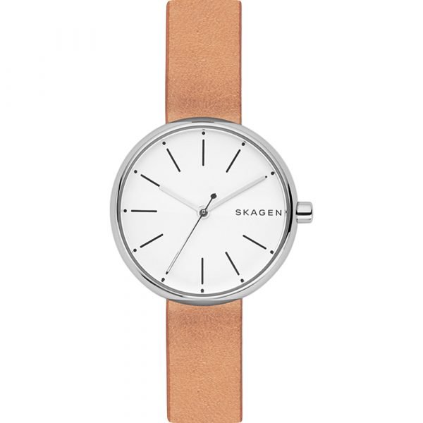 Skagen Skw2594 Kello Valkoinen / Nahka