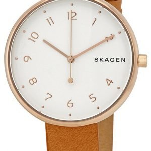 Skagen Skw2624 Kello Valkoinen / Nahka