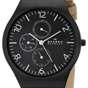 Skagen Skw6114 Kello Musta / Nahka