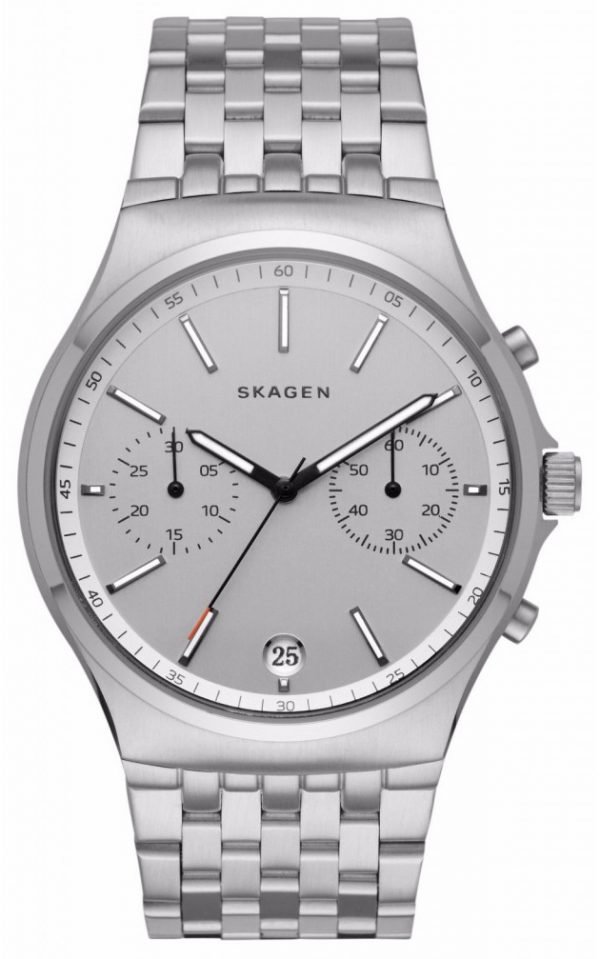 Skagen Skw6259 Kello Hopea / Teräs