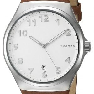 Skagen Skw6269 Kello Valkoinen / Nahka