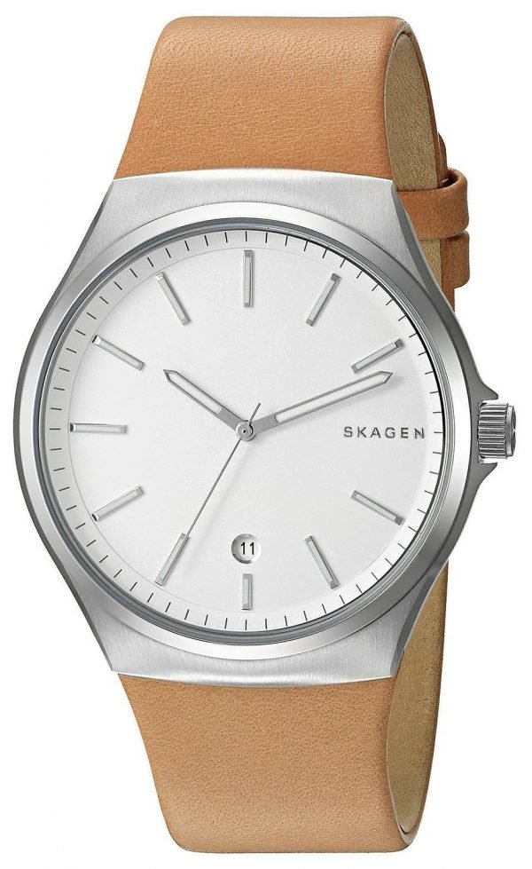 Skagen Sundby Skw6261 Kello Valkoinen / Nahka