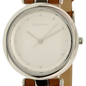 Skagen Tanja Skw2458 Kello Hopea / Nahka