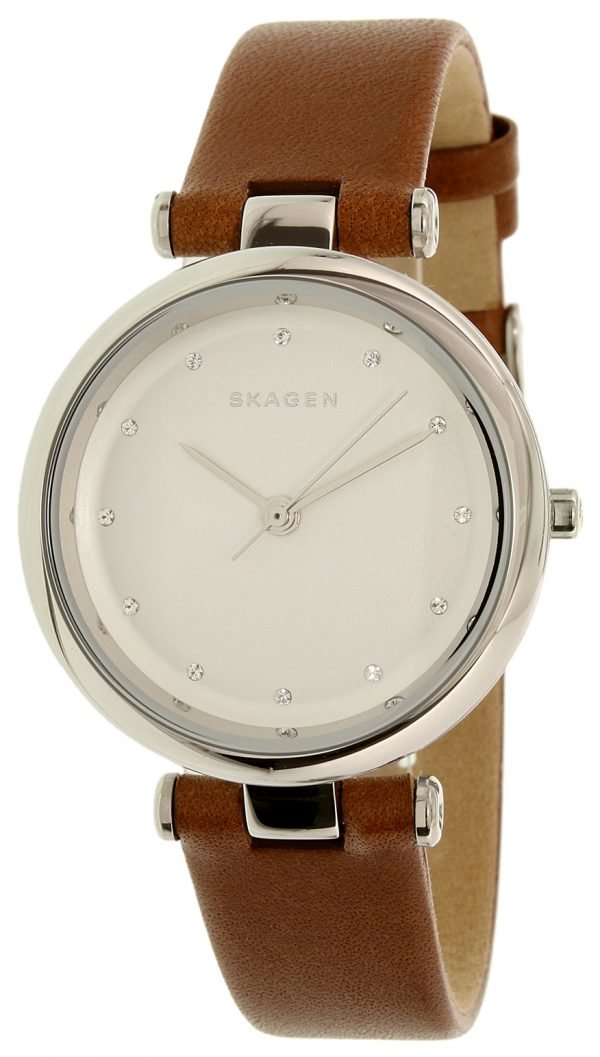 Skagen Tanja Skw2458 Kello Hopea / Nahka