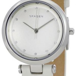 Skagen Tanja Skw2517 Kello Hopea / Nahka