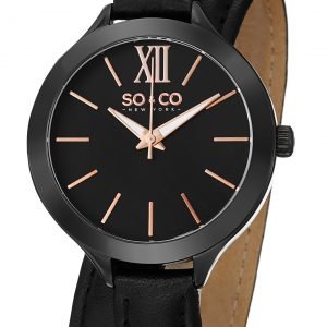 So & Co New York Madison 5047.4 Kello Musta / Nahka