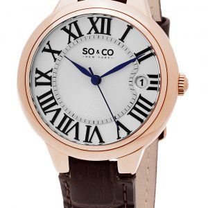 So & Co New York Madison 5052l.2 Kello Hopea / Nahka