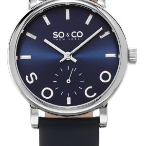 So & Co New York Madison 5093l.2 Kello Sininen / Nahka