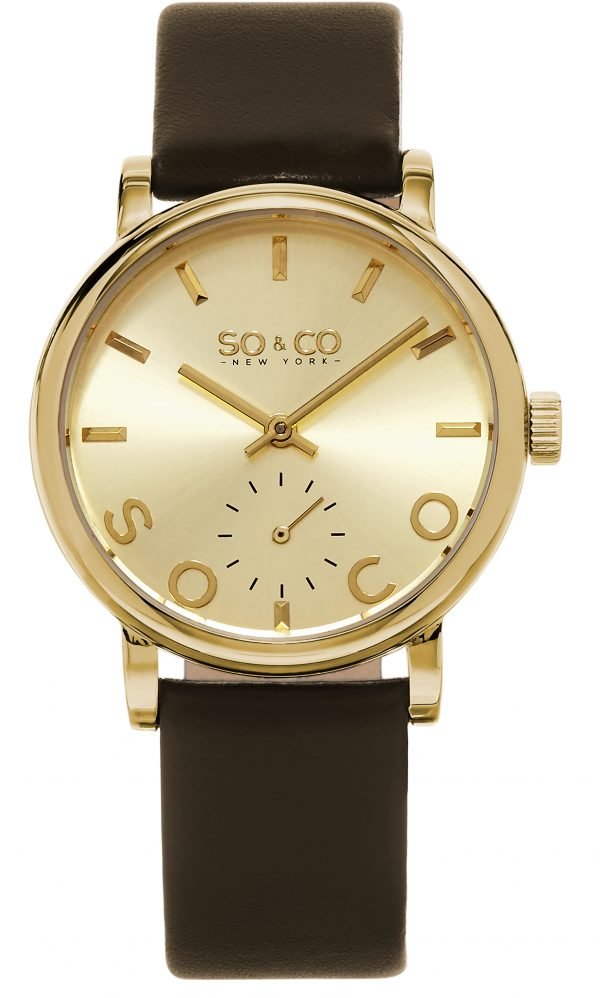 So & Co New York Madison 5093l.3 Kello Kullattu / Nahka