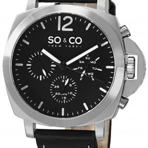 So & Co New York Soho 5022.1 Kello Musta / Nahka