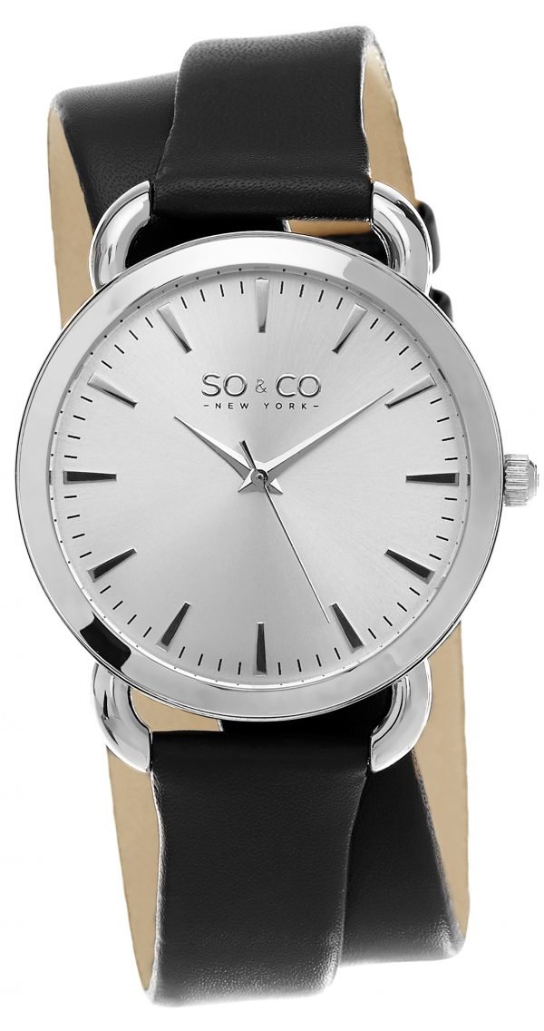 So & Co New York Soho 5086.1 Kello Hopea / Nahka