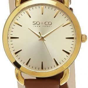 So & Co New York Soho 5086.2 Kello Samppanja / Nahka