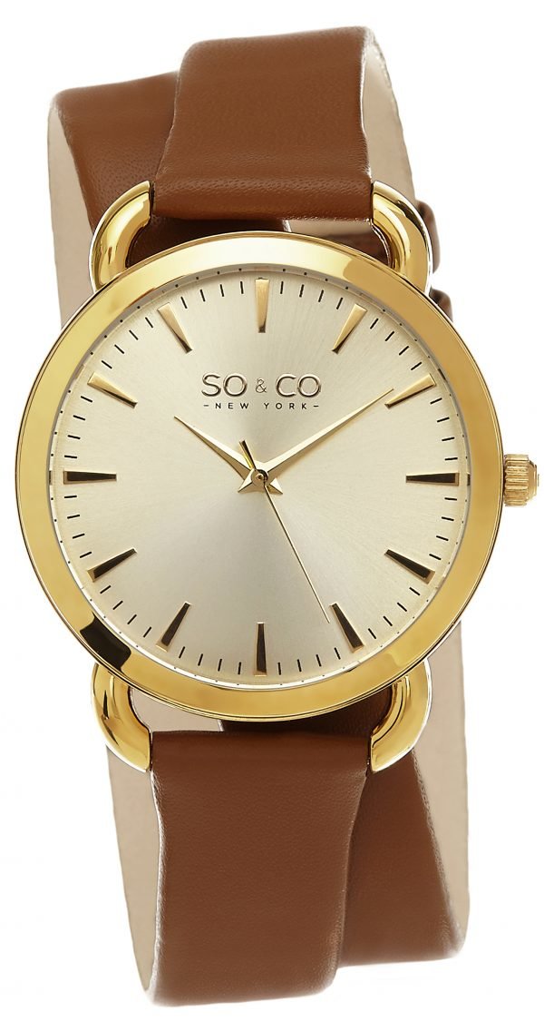 So & Co New York Soho 5086.2 Kello Samppanja / Nahka