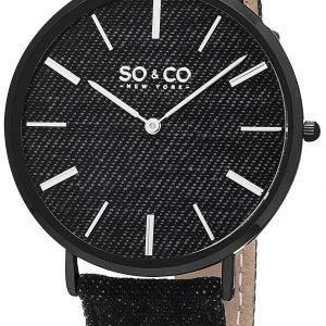 So & Co New York Soho 5103.4 Kello Musta / Nahka