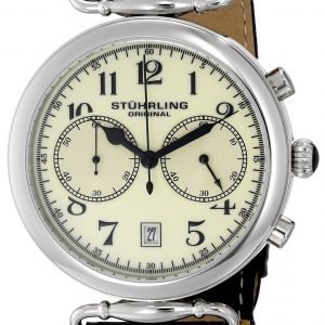 Stührling Original 226.01 Kello Beige / Nahka