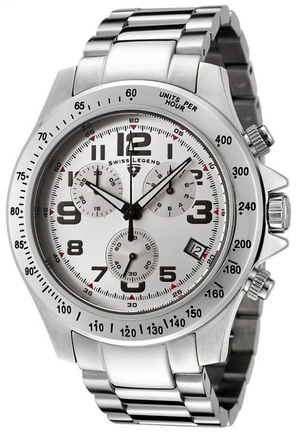 Swiss Legend Eograph Sl-50041-22 Kello Hopea / Teräs