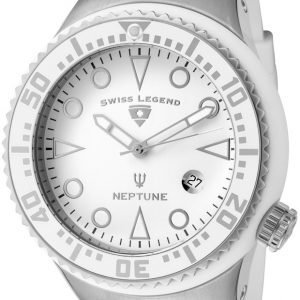 Swiss Legend Neptune Sl-21848d-02-Wht Kello Valkoinen / Kumi