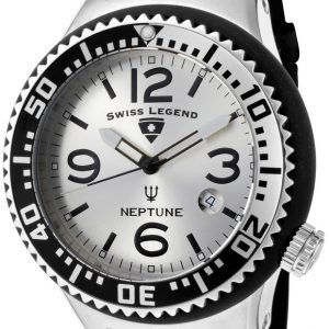 Swiss Legend Neptune Sl-21848p-02-S Kello Hopea / Kumi