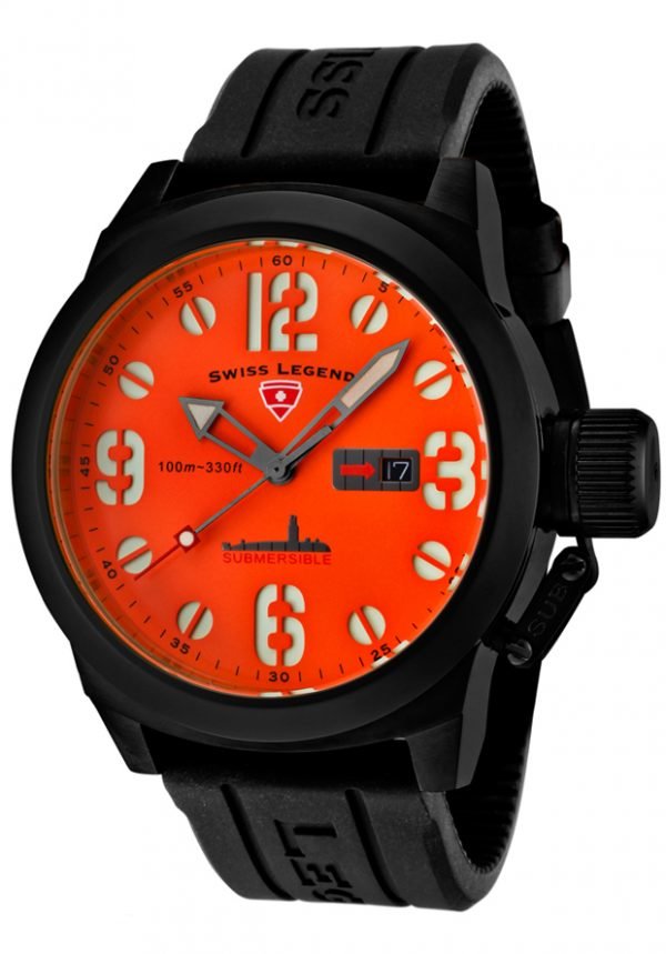 Swiss Legend Submersible Sl-10543-Bb-06 Kello Oranssi / Kumi