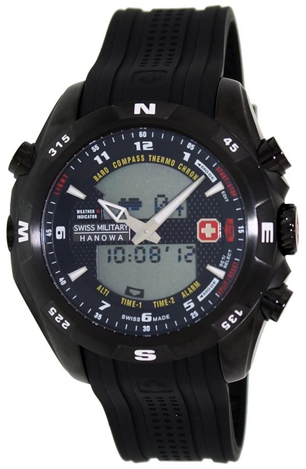 Swiss Military Sport 06-4174.13.007 Kello Musta / Kumi