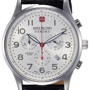 Swiss Military Sport 06-4187.04.001 Kello Hopea / Nahka