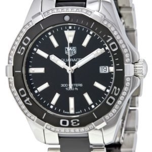 Tag Heuer Aquaracer Lady Way131g.Ba0913 Kello Musta / Teräs