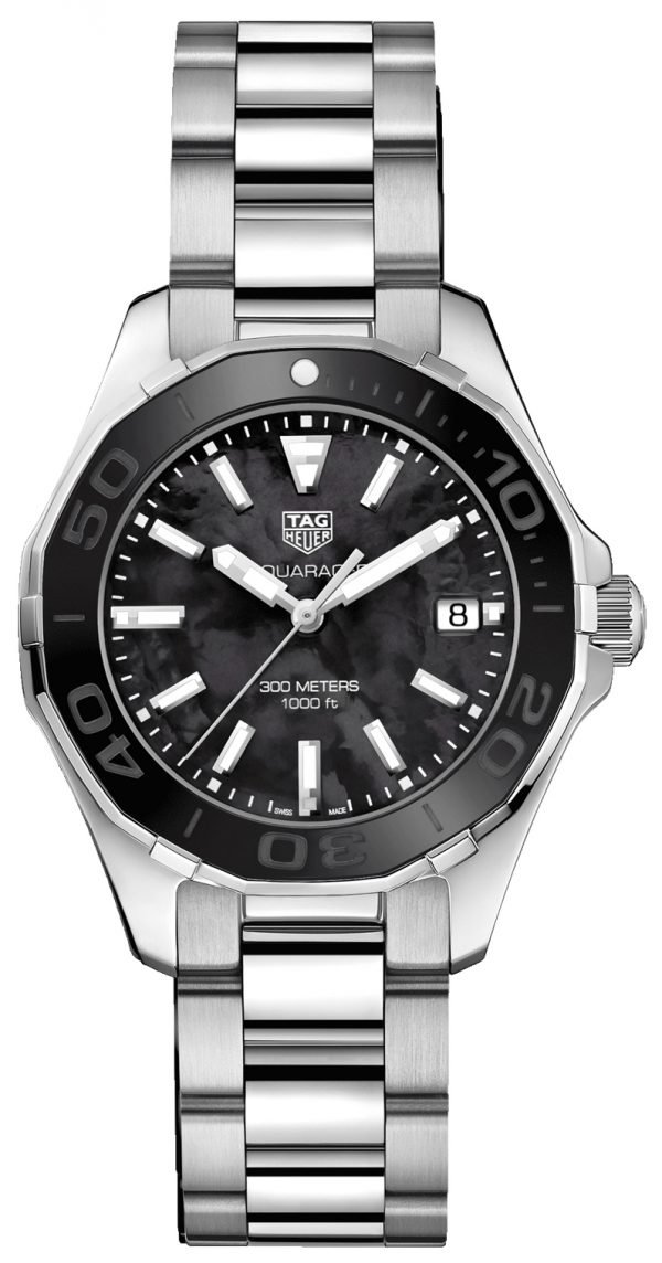 Tag Heuer Aquaracer Lady Way131k.Ba0748 Kello Musta / Teräs