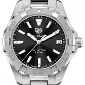 Tag Heuer Aquaracer Lady Wbd1310.Ba0740 Kello Musta / Teräs