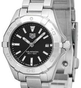 Tag Heuer Aquaracer Lady Wbd1410.Ba0741 Kello Musta / Teräs