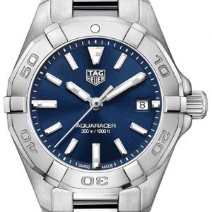 Tag Heuer Aquaracer Lady Wbd1412.Ba0741 Kello Sininen / Teräs