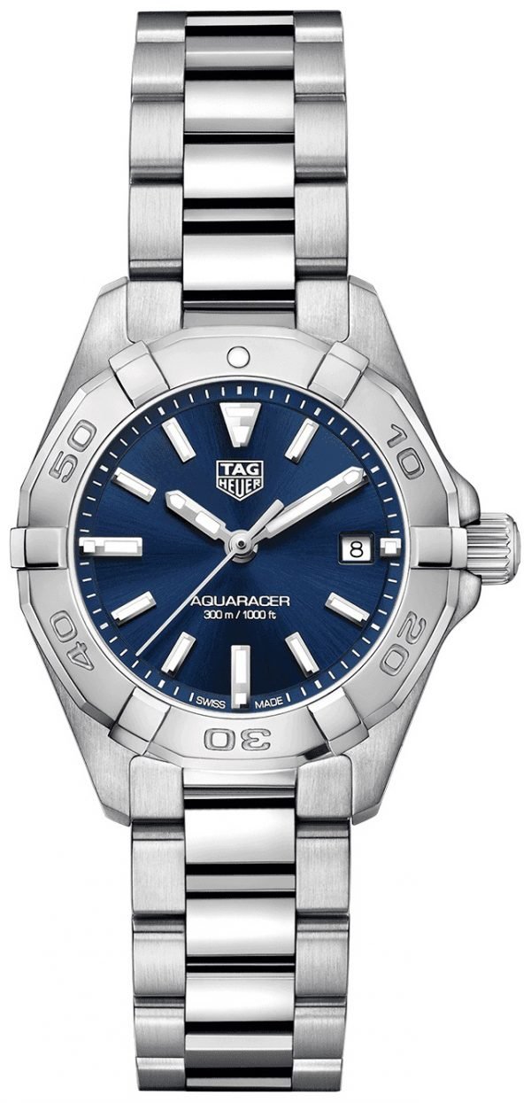 Tag Heuer Aquaracer Lady Wbd1412.Ba0741 Kello Sininen / Teräs