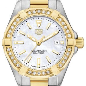 Tag Heuer Aquaracer Lady Wbd1421.Bb0321 Kello Hopea / Teräs