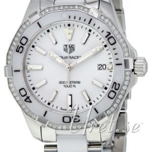 Tag Heuer Aquaracer Way131h.Ba0914 Kello Valkoinen / Teräs