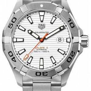 Tag Heuer Aquaracer Way2013.Ba0927 Kello Valkoinen / Teräs