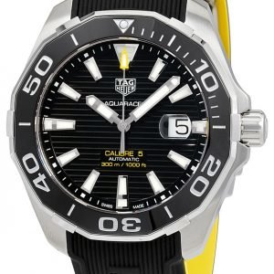 Tag Heuer Aquaracer Way201a.Ft6069 Kello Musta / Kumi