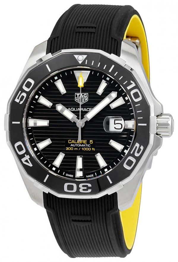 Tag Heuer Aquaracer Way201a.Ft6069 Kello Musta / Kumi