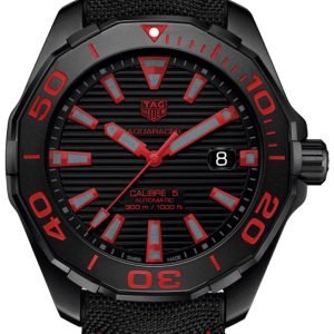 Tag Heuer Aquaracer Way208a.Fc6381 Kello Musta / Tekstiili