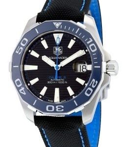 Tag Heuer Aquaracer Way211b.Fc6363 Kello Musta / Tekstiili