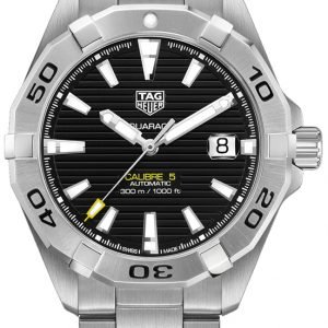 Tag Heuer Aquaracer Wbd2110.Ba0928 Kello Musta / Teräs