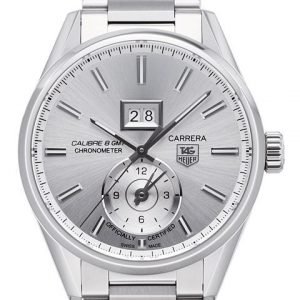 Tag Heuer Carrera Calibre 8 War5011.Ba0723 Kello Hopea / Teräs