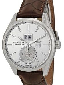 Tag Heuer Carrera Calibre 8 War5011.Fc6291 Kello Hopea / Nahka