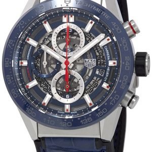 Tag Heuer Carrera Car201t.Fc6406 Kello Sininen / Nahka