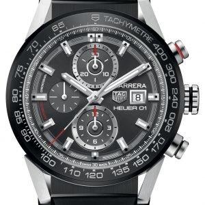 Tag Heuer Carrera Car201w.Ft6095 Kello Musta / Kumi