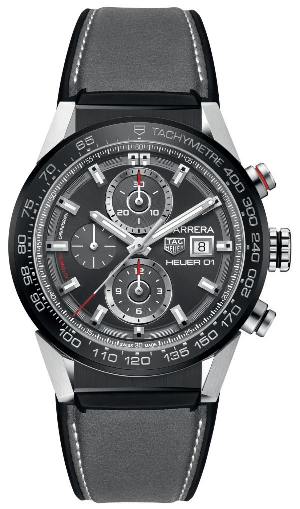 Tag Heuer Carrera Car201w.Ft6095 Kello Musta / Kumi