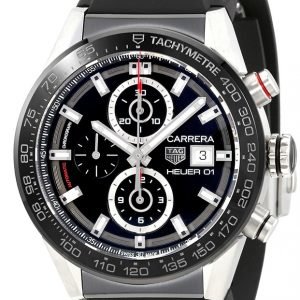 Tag Heuer Carrera Car201z.Ft6046 Kello Musta / Kumi